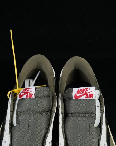 Jordan × Travis Scott Air Jordan 1 Low OG 8.0 Medium Olive — DM7866-200 · GX Batch
