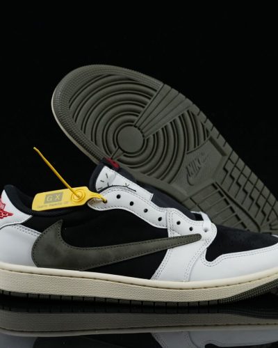 Jordan × Travis Scott Air Jordan 1 Low 5.0 Medium Olive — DZ4137-106 · GX Batch
