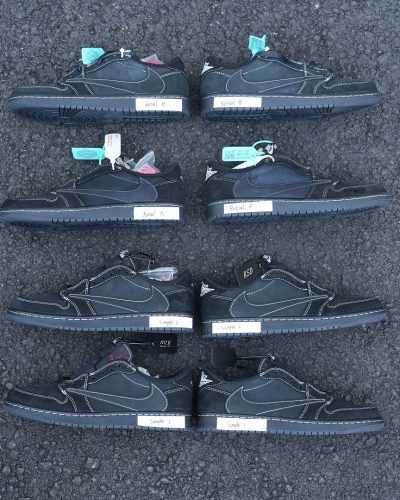 Jordan 1 OG Low SP x Travis Scott Black Phantom — DM7866-001 · RSD Batch