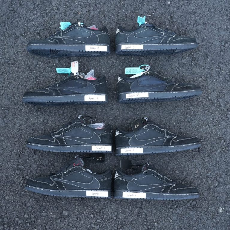 Jordan 1 OG Low SP x Travis Scott Black Phantom — DM7866-001 · RSD Batch