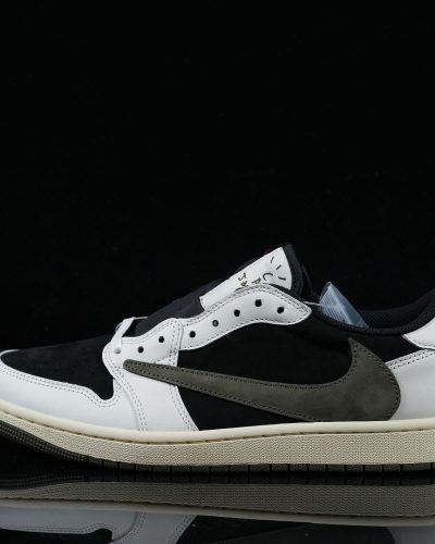 Jordan × Travis Scott Air Jordan 1 Low 5.0 Medium Olive — DZ4137-106 · GX Batch